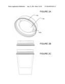 LID WITH INTEGRATED CONTAINER diagram and image