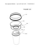 LID WITH INTEGRATED CONTAINER diagram and image