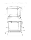 LID WITH INTEGRATED CONTAINER diagram and image