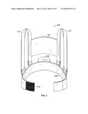 STRAP-ON CHILD CARRIER WITH SUPPORT SEATING ELEMENT diagram and image