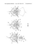 Jet diffuser device with quick-replaceable nozzle for irrigation systems diagram and image