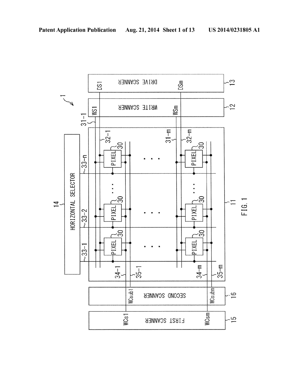 DISPLAY UNIT, METHOD OF DRIVING THE SAME, AND ELECTRONIC APPARATUS - diagram, schematic, and image 02