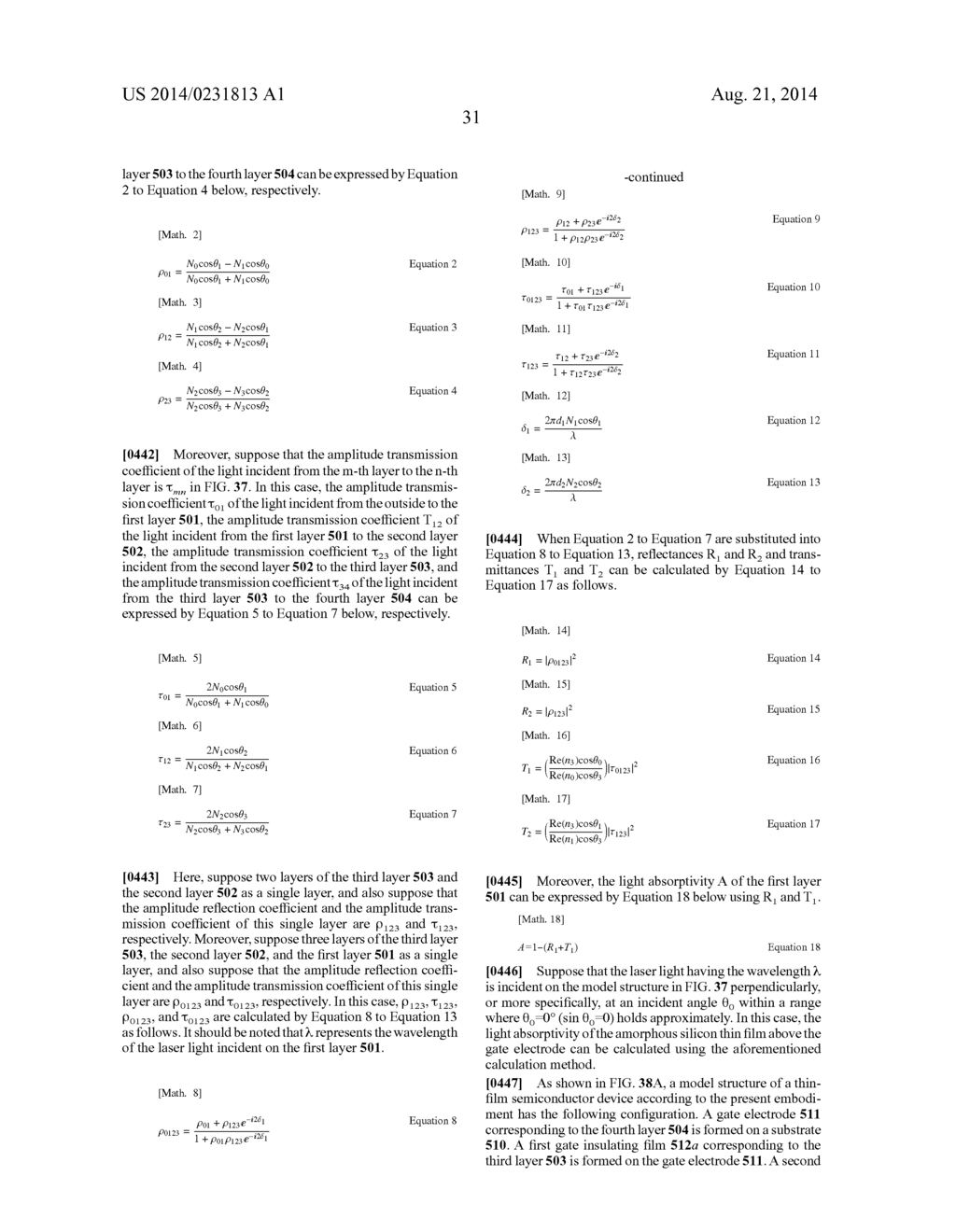 THIN-FILM DEVICE, THIN-FILM DEVICE ARRAY, AND METHOD OF MANUFACTURING     THIN-FILM DEVICE - diagram, schematic, and image 88