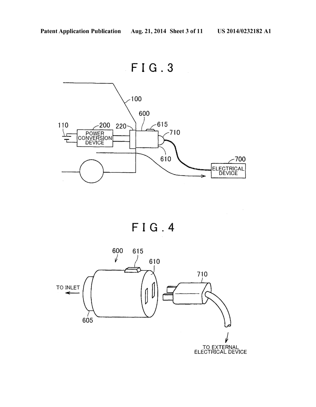 POWER SUPPLY CONNECTOR, VEHICLE AND CONTROL METHOD FOR VEHICLE - diagram, schematic, and image 04