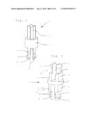 RELAY ASSEMBLY WITH FASTENING CLIP diagram and image