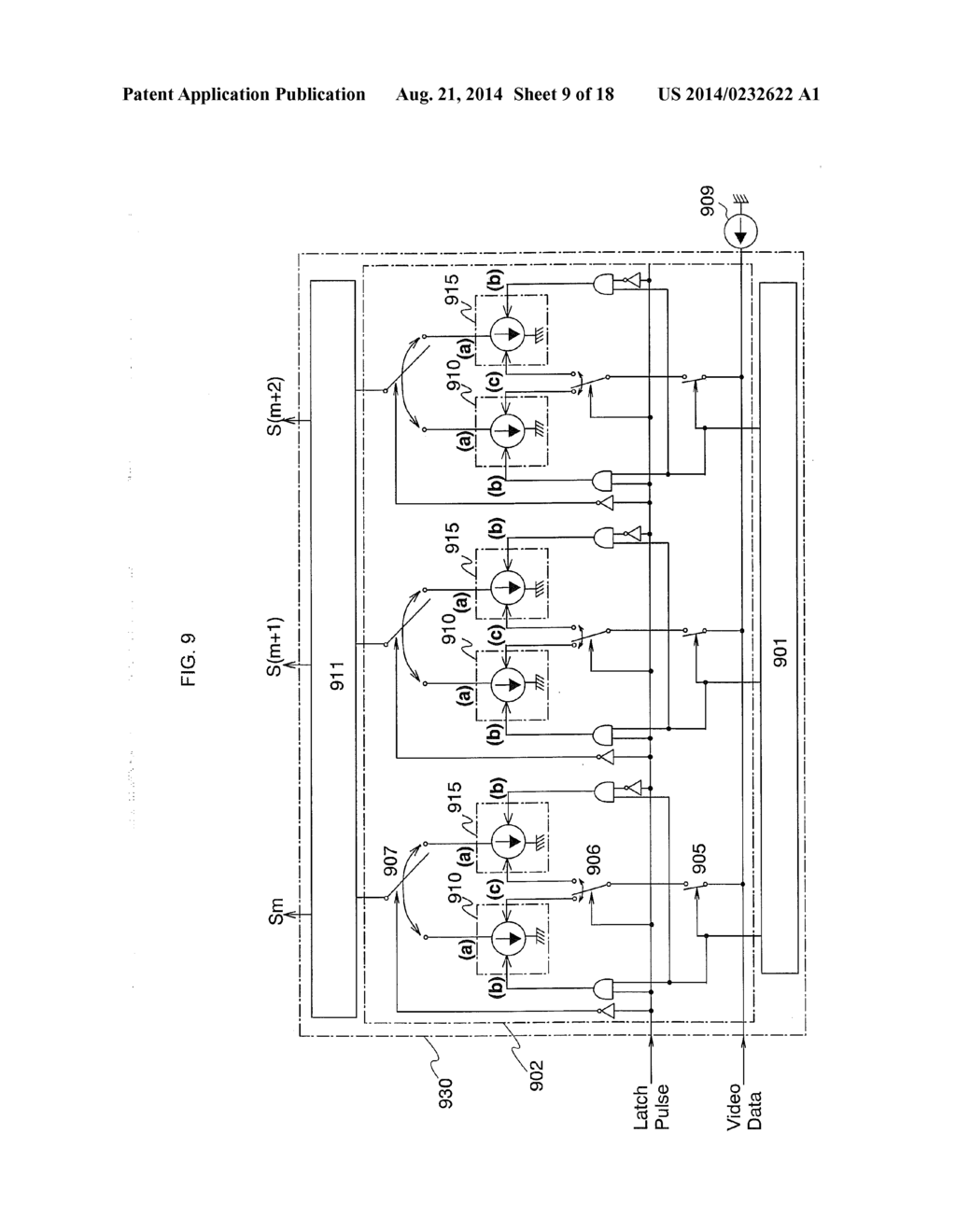 Current Source Circuit, A Signal Line Driver Circuit and a Driving Method     Thereof and a Light Emitting Device - diagram, schematic, and image 10