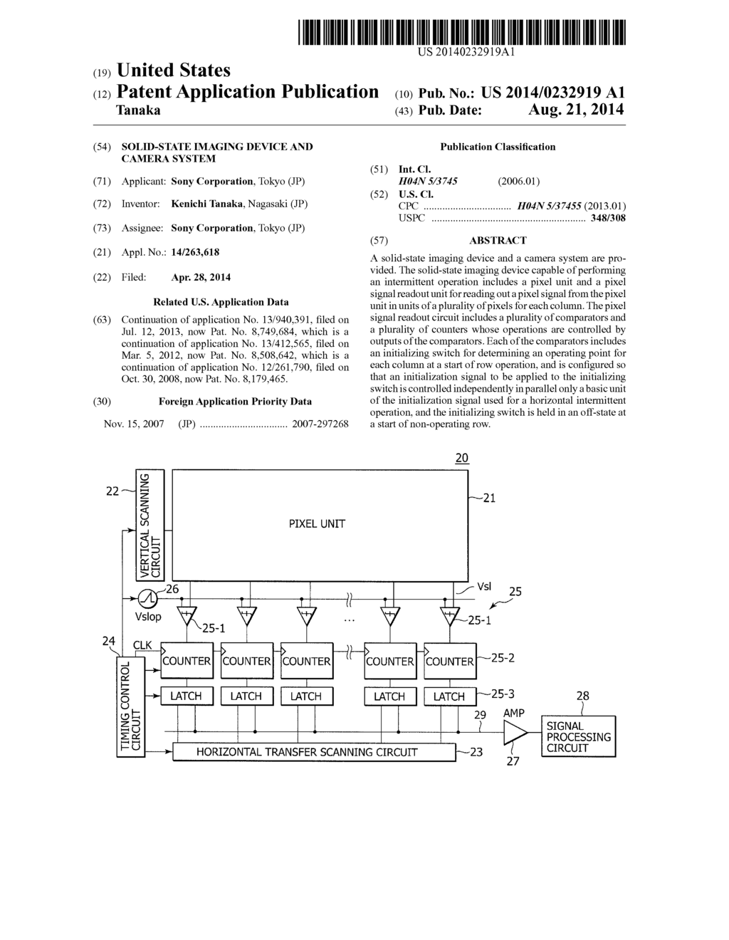 SOLID-STATE IMAGING DEVICE AND CAMERA SYSTEM - diagram, schematic, and image 01