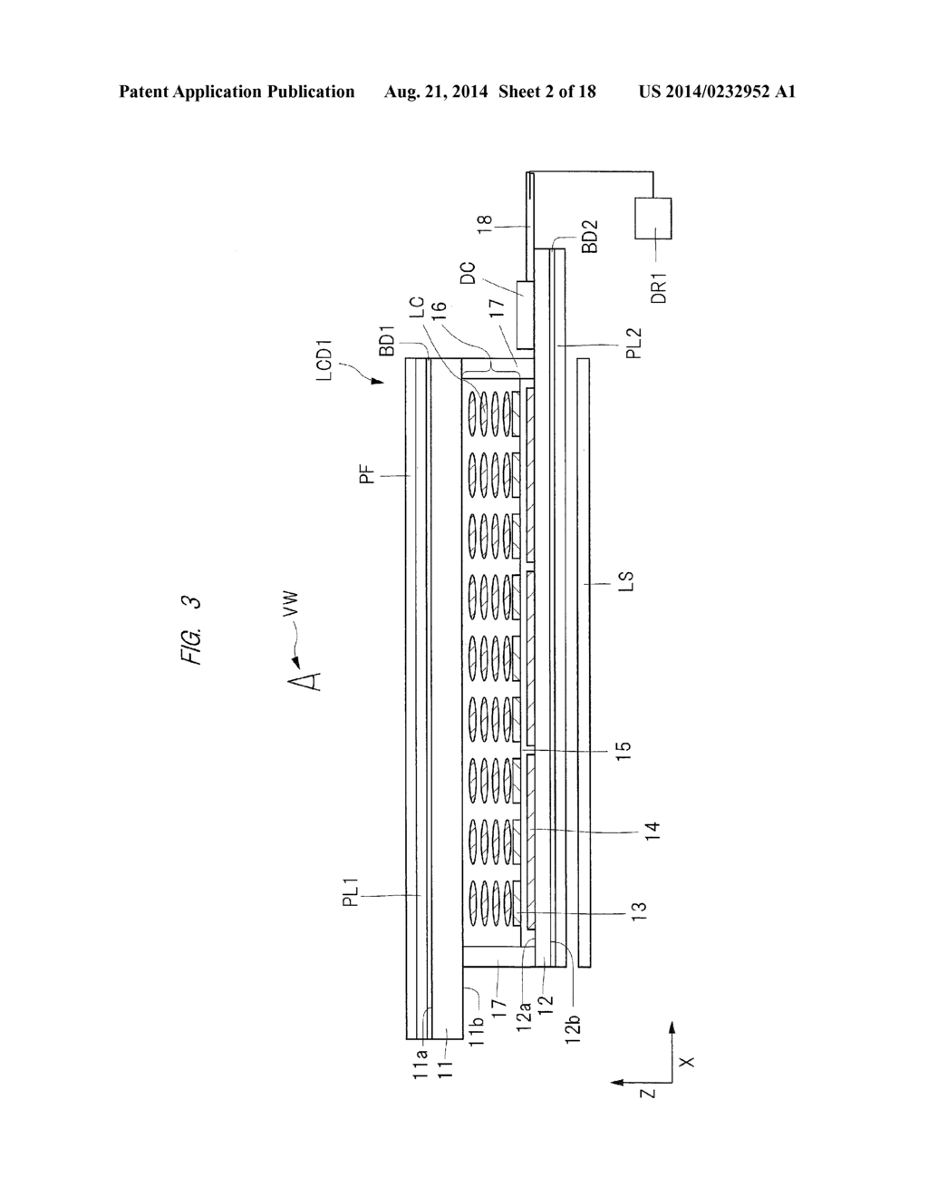 DISPLAY DEVICE AND MANUFACTURING METHOD OF DISPLAY DEVICE - diagram, schematic, and image 03