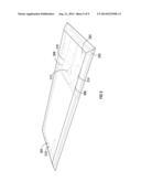 FLAT PANEL ELECTRONIC DISPLAY ARRANGEMENT FOR ATTACHMENT TO A TRANSPARENT     BASE STRUCTURE diagram and image