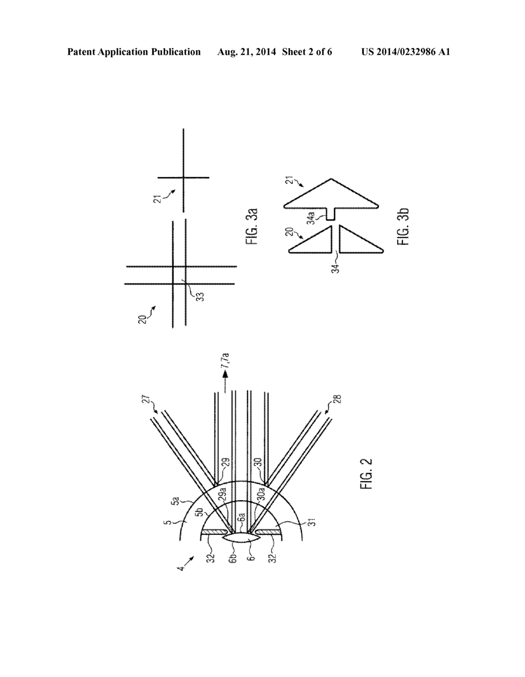 OPTICAL ARRANGEMENT AND METHOD FOR ASCERTAINING THE ORIENTATION OF AN     ARTIFICIAL LENS - diagram, schematic, and image 03