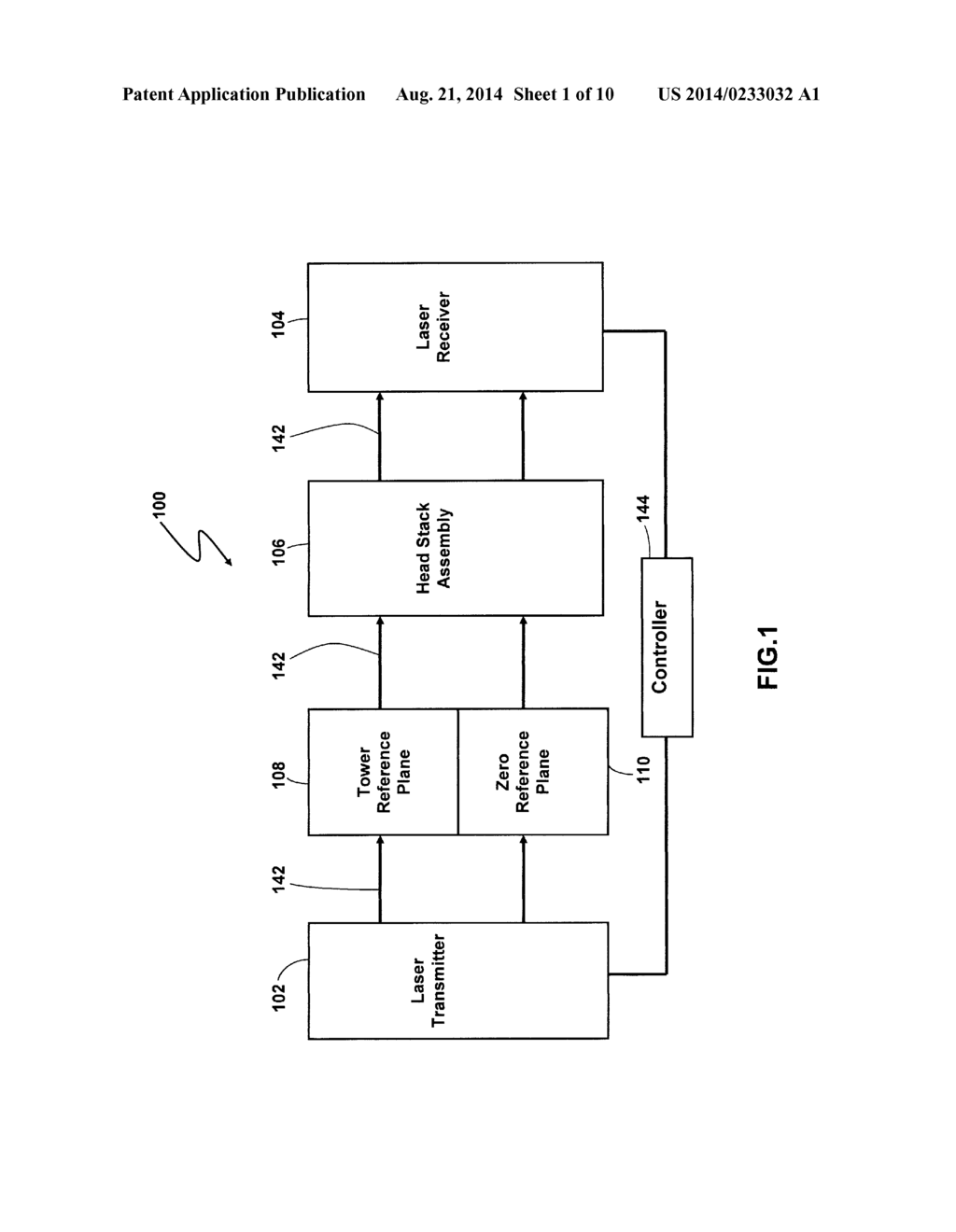 METHOD AND APPARATUS FOR MEASURING A PITCH STATIC ATTITUDE OF A HEAD STACK     ASSEMBLY - diagram, schematic, and image 02