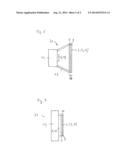 WAVELENGTH CONVERTING ELEMENT AND ARRANGEMENT COMPRISING AT LEAST ONE     LICHT-EMITTING DIODE AND A WAVELENGTH CONVERTING ELEMENT diagram and image