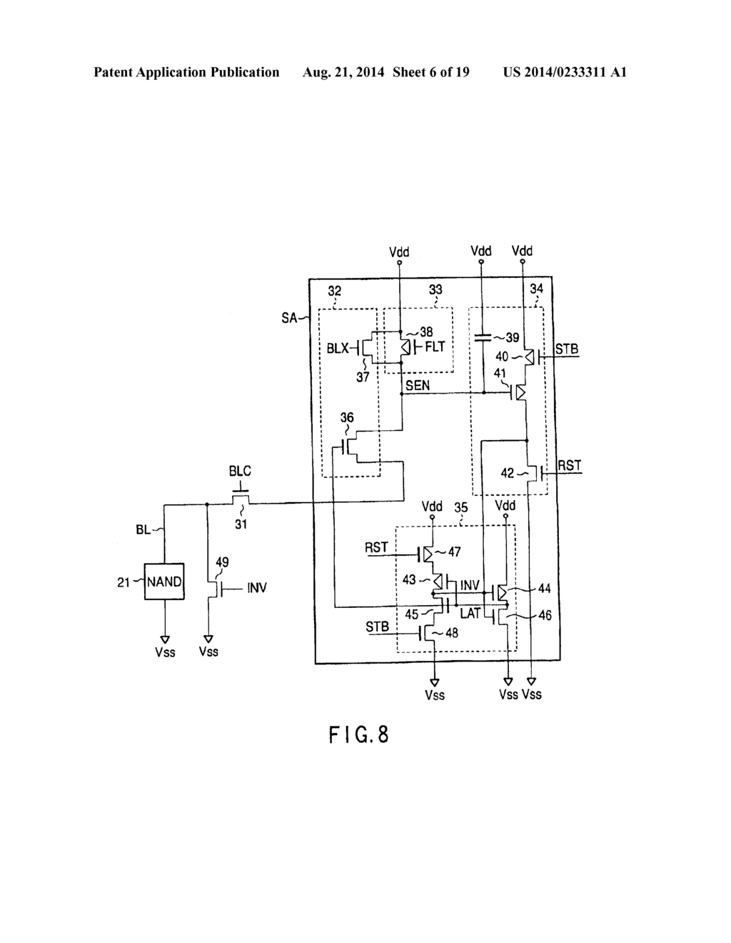 NONVOLATILE SEMICONDUCTOR MEMORY - diagram, schematic, and image 07