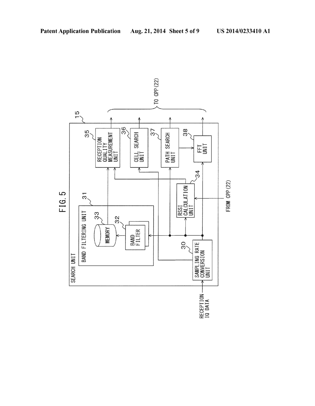 RECEPTION QUALITY MEASUREMENT DEVICE AND RECEPTION QUALITY MEASUREMENT     METHOD - diagram, schematic, and image 06