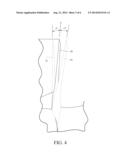 TURBINE BLADE TIP SHROUD AND MID-SPAN SNUBBER WITH COMPOUND CONTACT ANGLE diagram and image