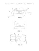 TURBINE BLADE TIP SHROUD AND MID-SPAN SNUBBER WITH COMPOUND CONTACT ANGLE diagram and image