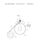 PIPE PROVIDED WITH CORROSION PREVENTION LAYER ON THE OUTSIDE SURFACE,     PROCESS FOR PRODUCTION OF THE SAME, AND PROCESS FOR PRODUCTION OF ALLOY     WIRES USED FOR THE CORROSION PREVENTION LAYER diagram and image