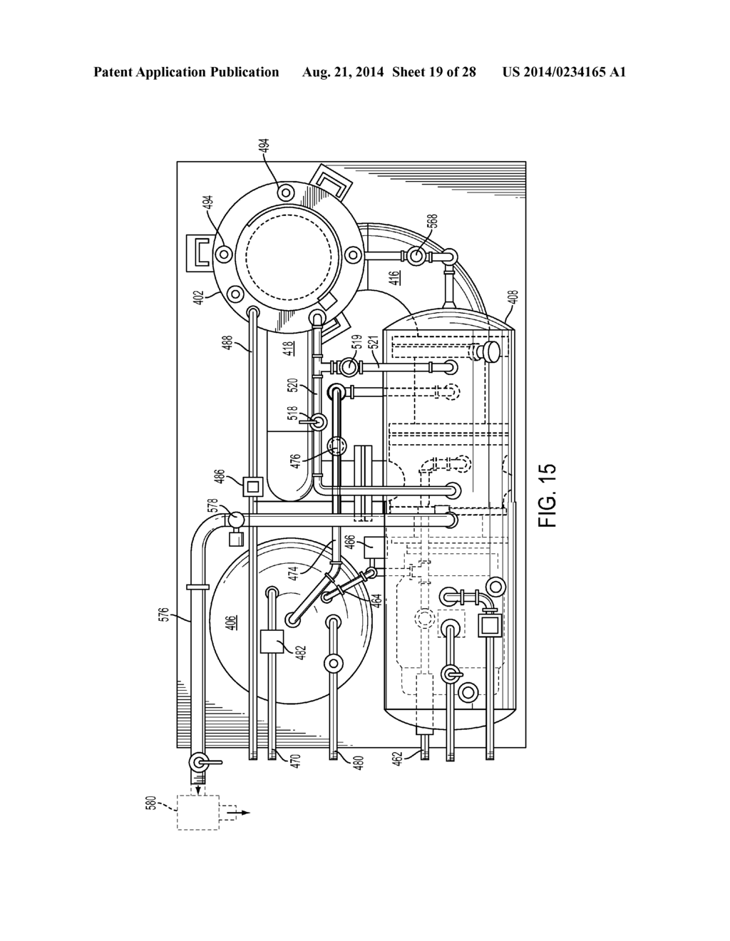 SYSTEM AND METHOD FOR PROCESSING WASTE MATERIAL - diagram, schematic, and image 20