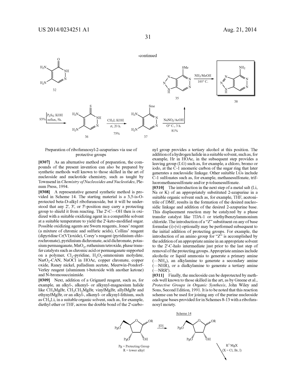 PURINE NUCLEOSIDE ANALOGUES FOR TREATING FLAVIVIRIDAE INCLUDING HEPATITIS     C - diagram, schematic, and image 35