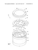 ELECTROCHEMICAL CELL HAVING A FIXED CELL ELEMENT diagram and image