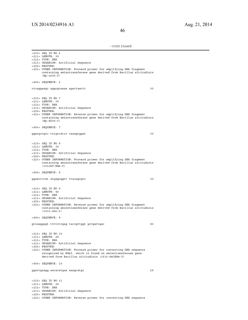 METHOD FOR PRODUCING MONATIN USING AN L-AMINO ACID AMINOTRANSFERASE - diagram, schematic, and image 53