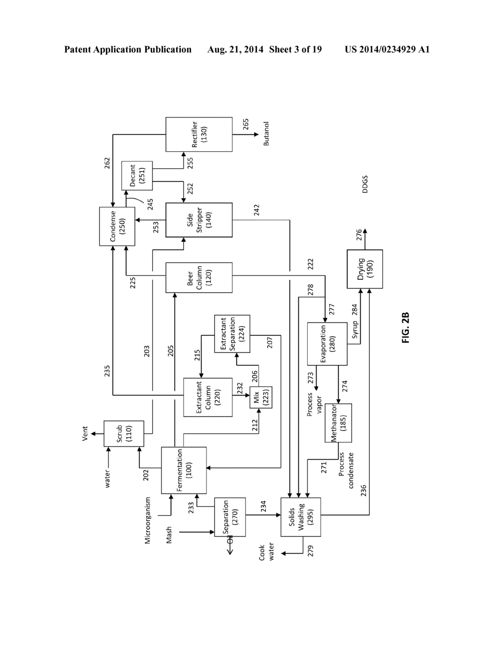 PROCESSES AND SYSTEMS FOR ALCOHOL PRODUCTION AND RECOVERY - diagram, schematic, and image 04