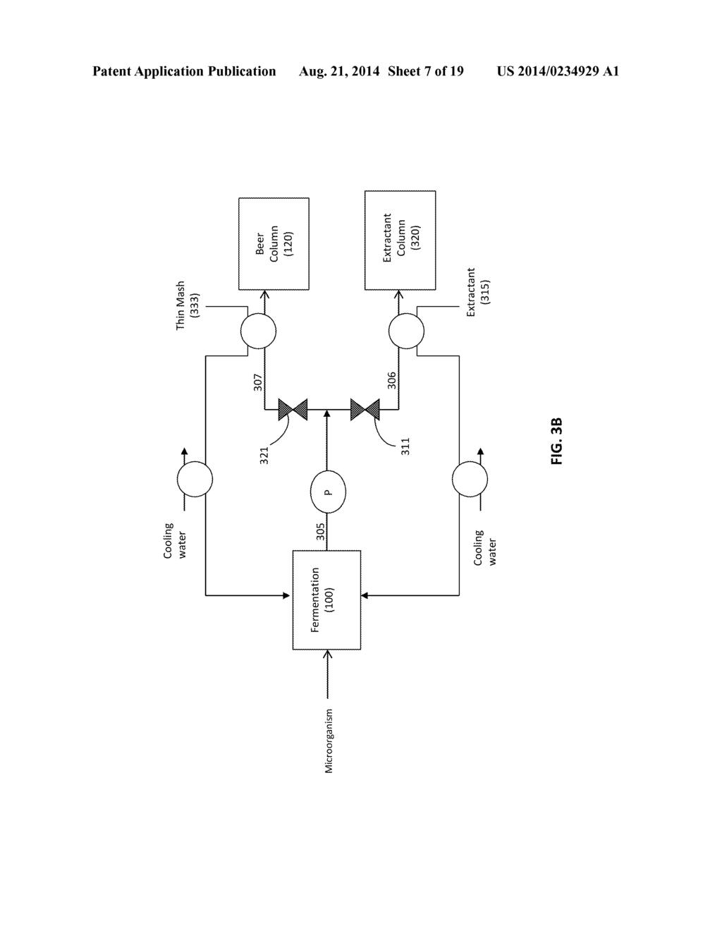 PROCESSES AND SYSTEMS FOR ALCOHOL PRODUCTION AND RECOVERY - diagram, schematic, and image 08