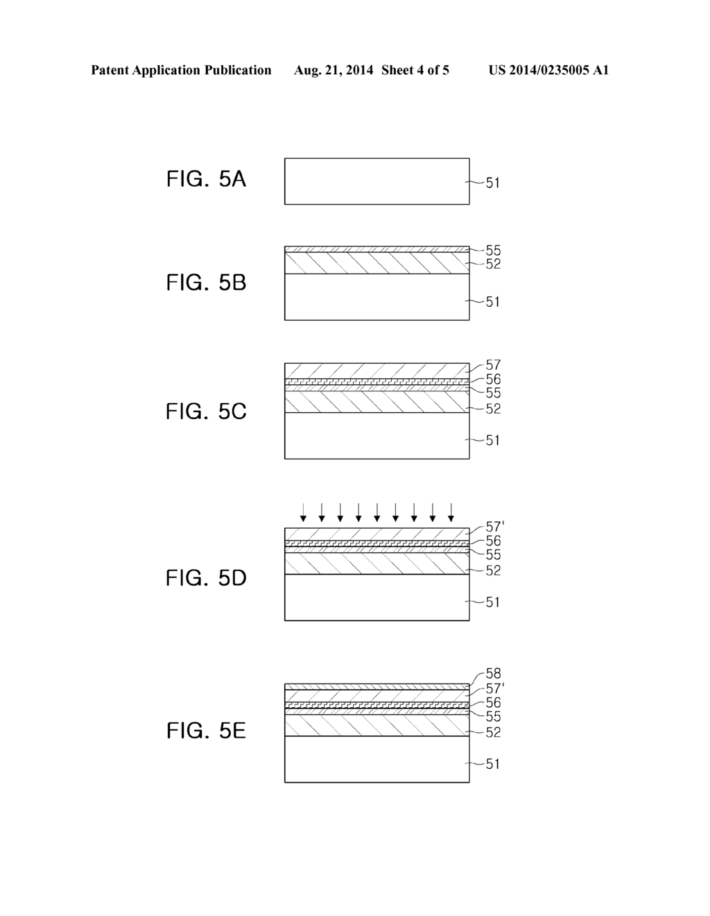 METHOD OF PRODUCING P-TYPE NITRIDE SEMICONDUCTOR AND METHOD OF     MANUFACTURING NITRIDE SEMICONDUCTOR LIGHT EMITTING DEVICE THEREWITH - diagram, schematic, and image 05