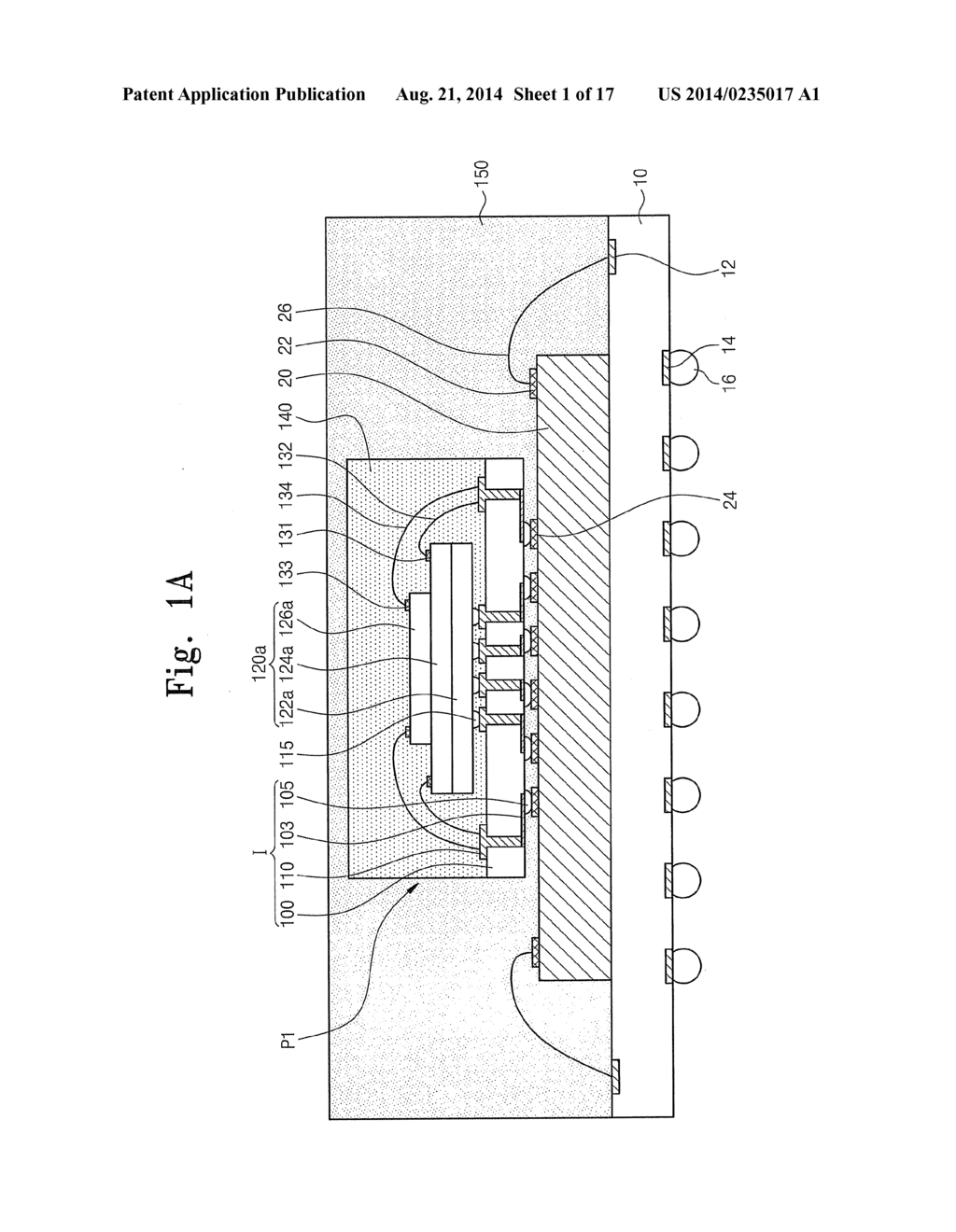 SEMICONDUCTOR PACKAGE AND METHOD OF FORMING THE SAME - diagram, schematic, and image 02