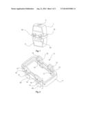 LOCKING DEVICE FOR A PLUG-AND-SOCKET CONNECTOR HOUSING diagram and image