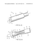 Cylindrical Electric Connector with Biased Contact diagram and image