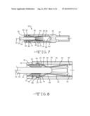 Cylindrical Electric Connector with Biased Contact diagram and image