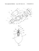 Balloon with Lighting/Sounding Device diagram and image