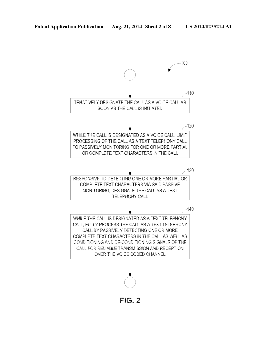 Limiting Processing of Calls as Text Telephony Calls - diagram, schematic, and image 03