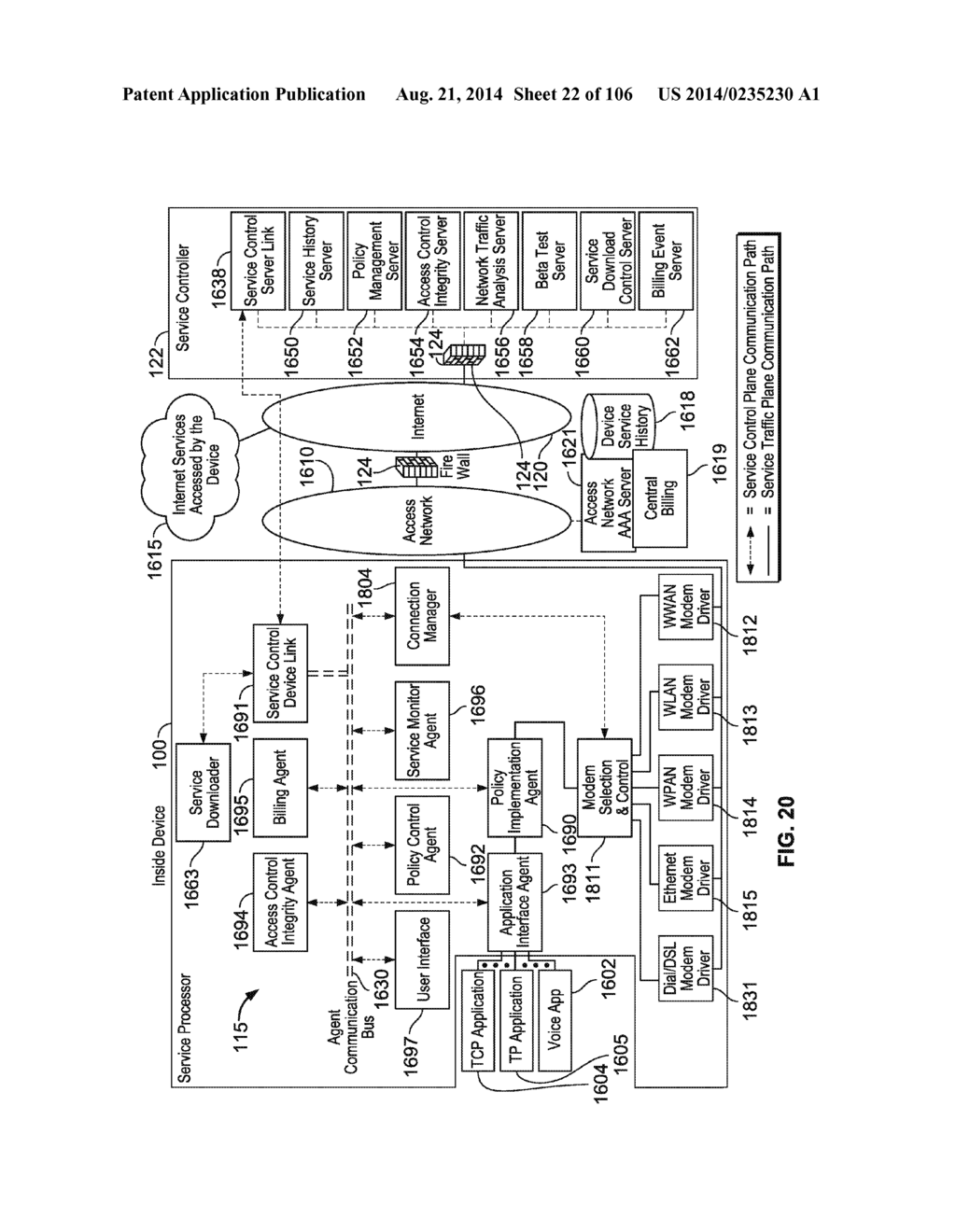 DEVICE AGENT FOR REMOTE USER CONFIGURATION OF WIRELESS NETWORK ACCESS - diagram, schematic, and image 23