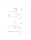 PORTABLE ELECTRONIC DEVICE, TOUCH OPERATION PROCESSING METHOD, AND PROGRAM diagram and image