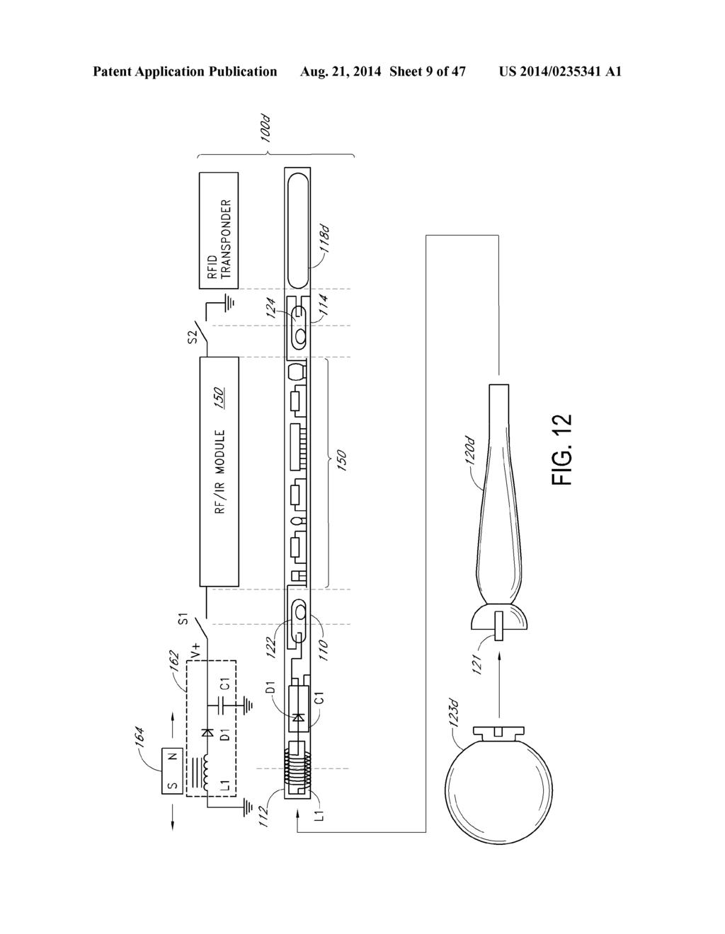 MOTION-SENSITIVE CONTROLLER AND ASSOCIATED GAMING APPLICATIONS - diagram, schematic, and image 10