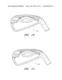 PROGRESSIVE SET OF GOLF CLUB HEADS diagram and image