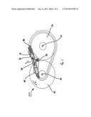 GUIDING DEVICE FOR A BELT MEANS OF A BELT-DRIVEN CONICAL PULLEY     TRANSMISSION diagram and image