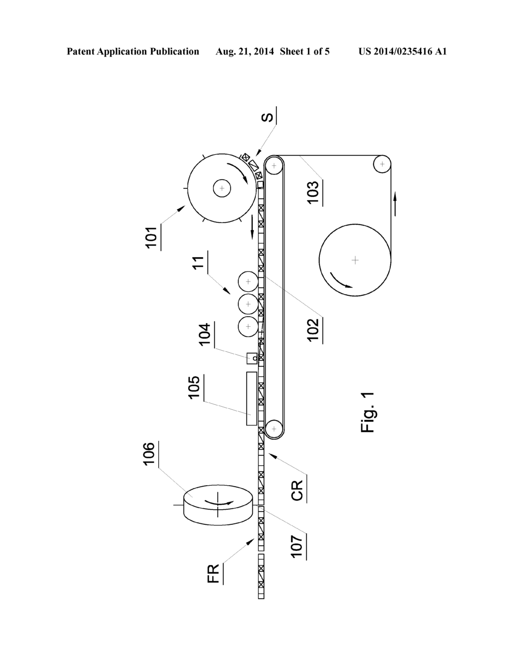 Method, mechanism and apparatus for momentary compression of filter     material - diagram, schematic, and image 02