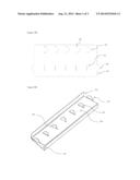 Partitioned Game Card Holder Using Monocoque Construction diagram and image