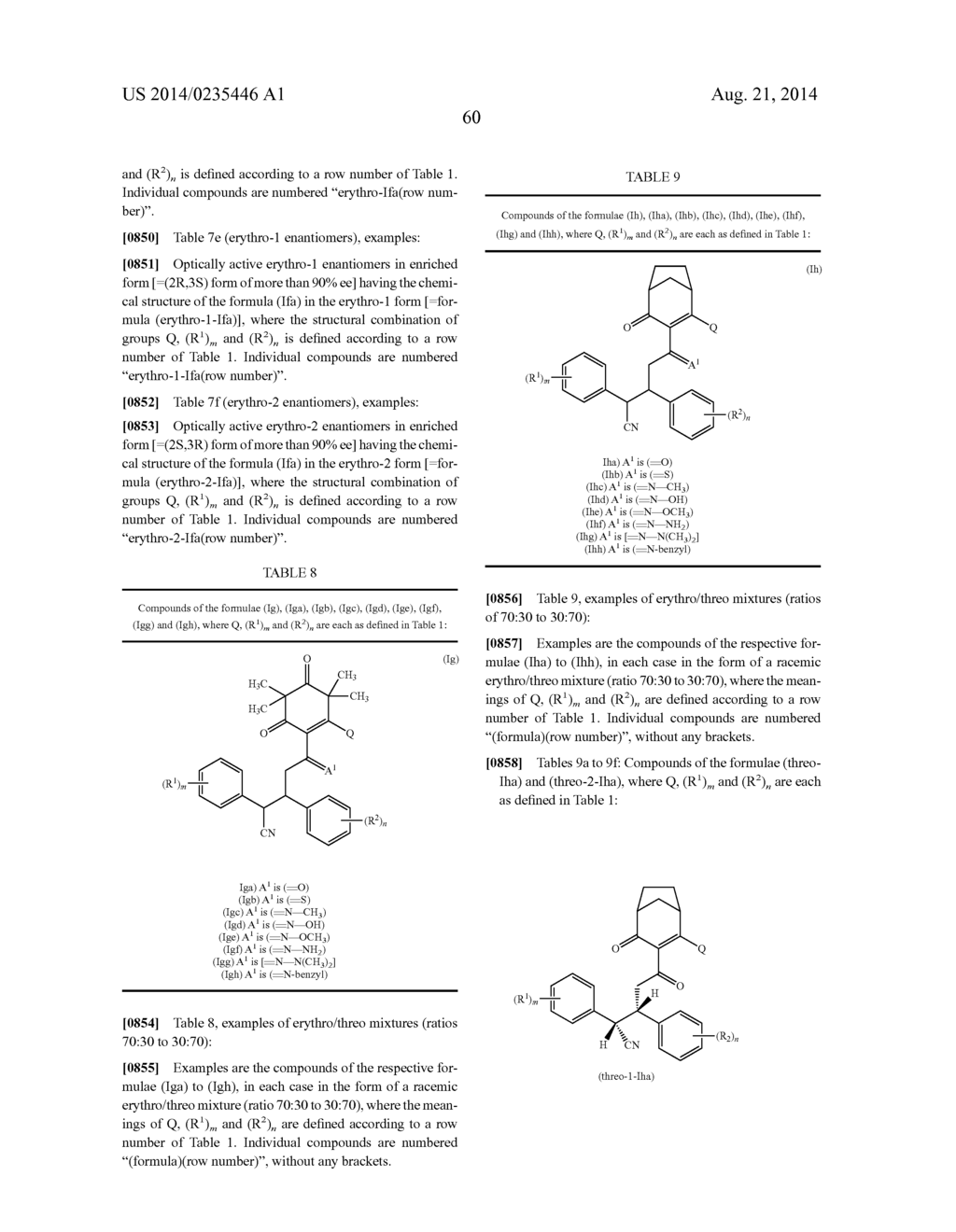 2,3-DIPHENYL-VALERONITRILE DERIVATIVES, METHOD FOR THE PRODUCTION THEREOF     AND USE THEREOF AS HERBICIDES AND PLANT GROWTH REGULATORS - diagram, schematic, and image 61