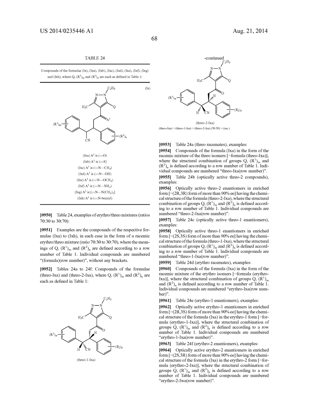 2,3-DIPHENYL-VALERONITRILE DERIVATIVES, METHOD FOR THE PRODUCTION THEREOF     AND USE THEREOF AS HERBICIDES AND PLANT GROWTH REGULATORS - diagram, schematic, and image 69