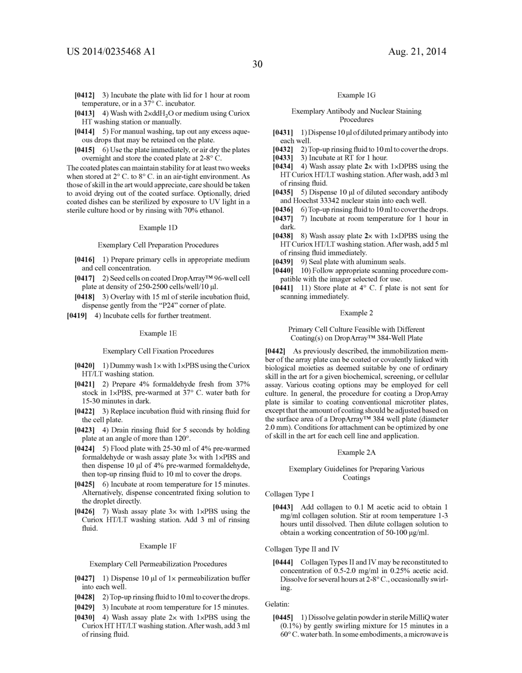 HIGH THROUGHPUT MINIATURIZED ASSAY SYSTEM AND METHODS - diagram, schematic, and image 96