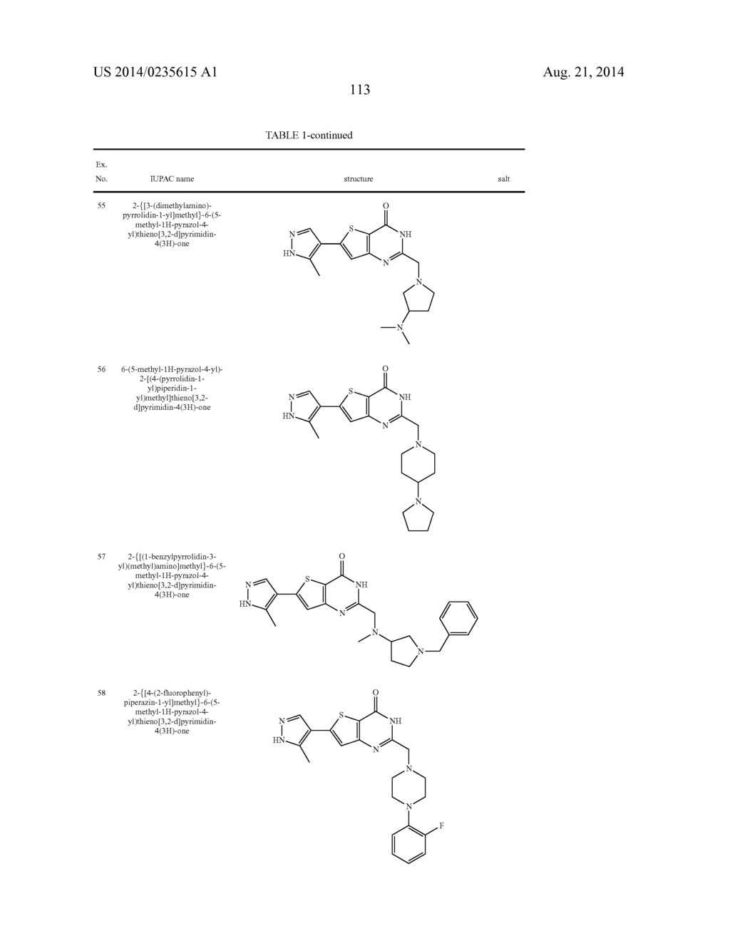 HETEROCYCLIC COMPOUND - diagram, schematic, and image 114