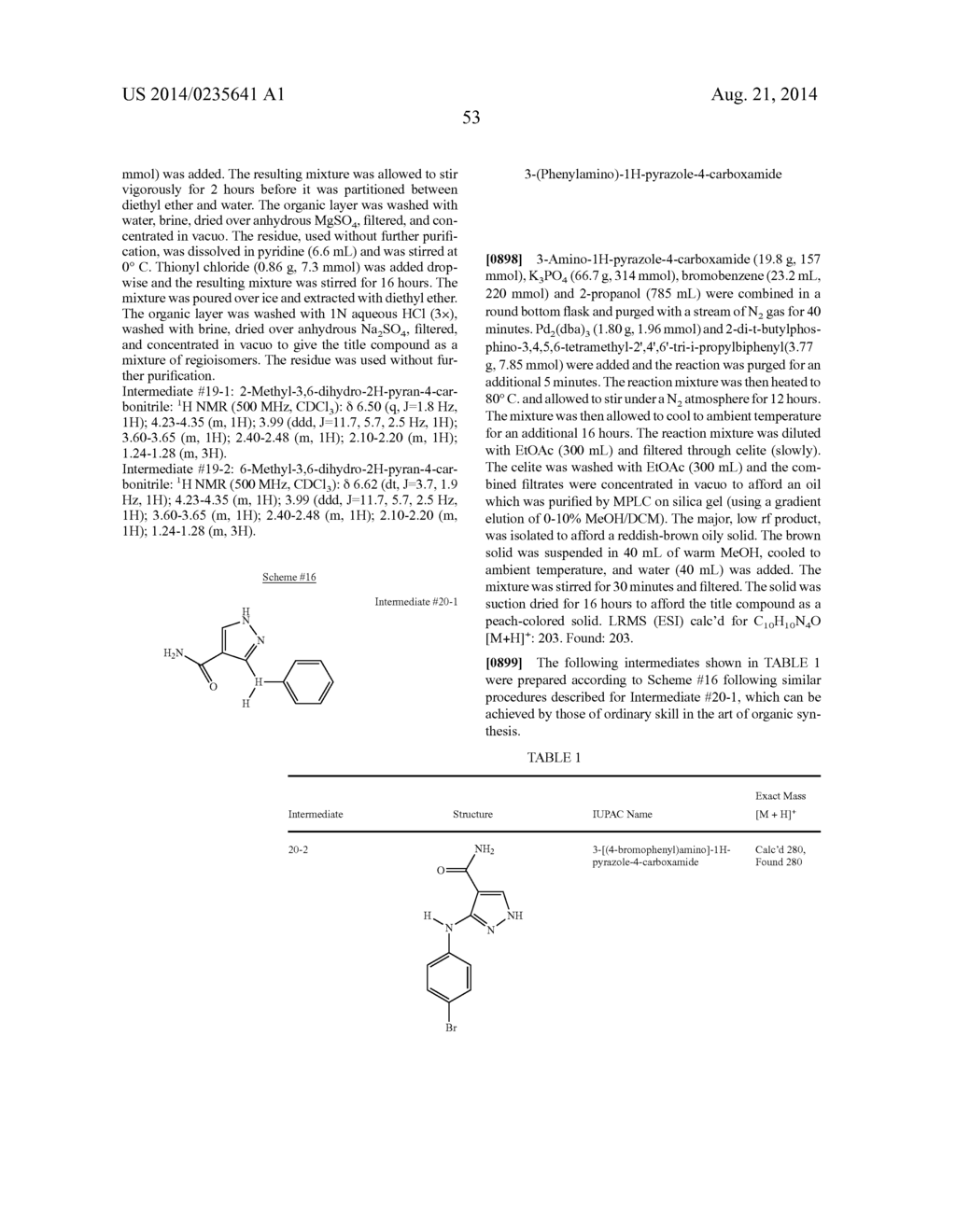 PYRAZOLE CARBOXAMIDES AS JANUS KINASE INHIBITORS - diagram, schematic, and image 54