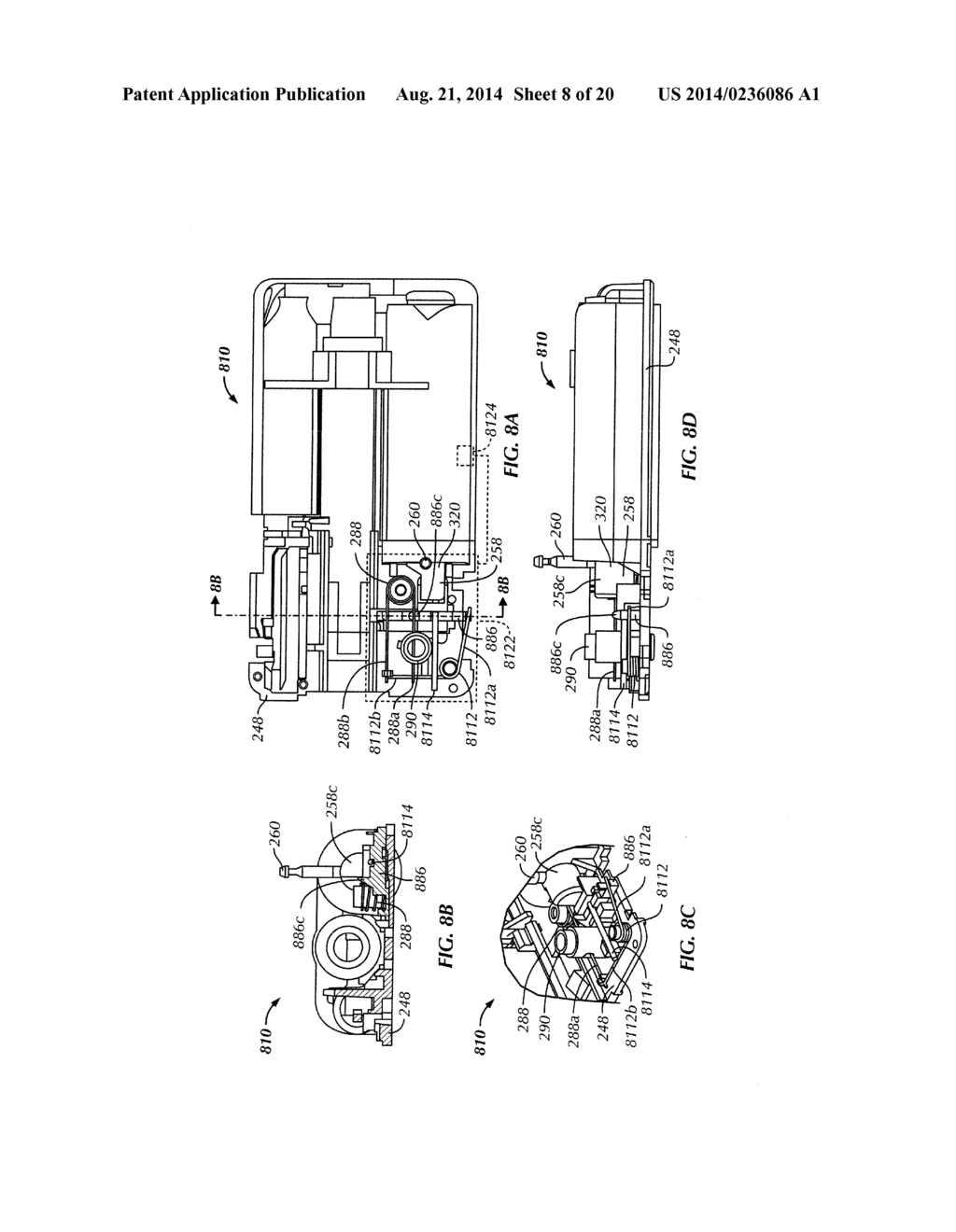 Fluid Delivery Device Needle Retraction Mechanisms, Cartridges and     Expandable Hydraulic Fluid Seals - diagram, schematic, and image 09