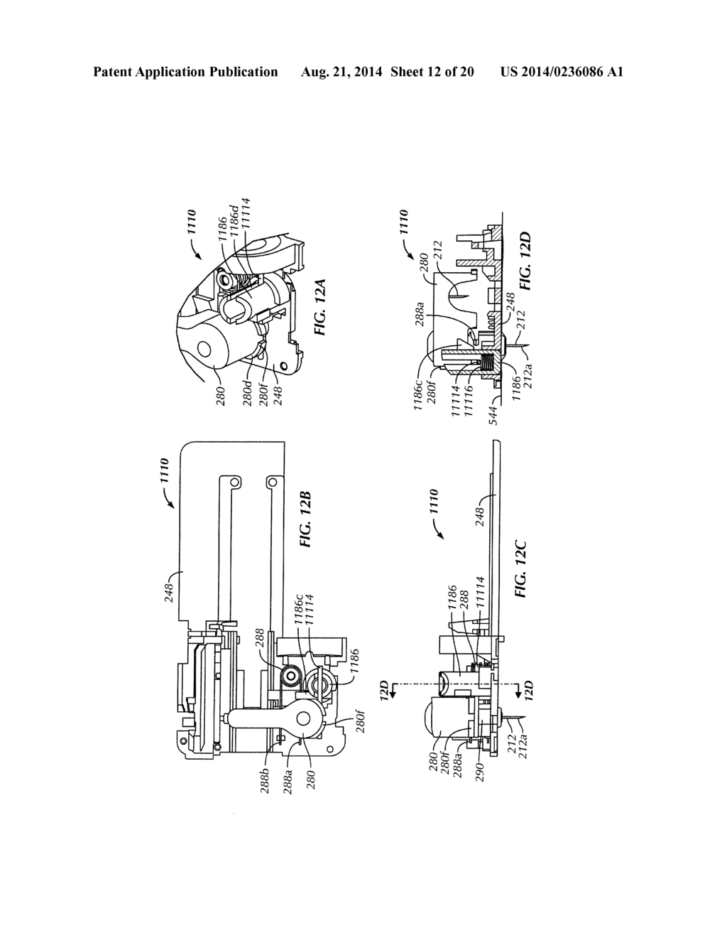 Fluid Delivery Device Needle Retraction Mechanisms, Cartridges and     Expandable Hydraulic Fluid Seals - diagram, schematic, and image 13