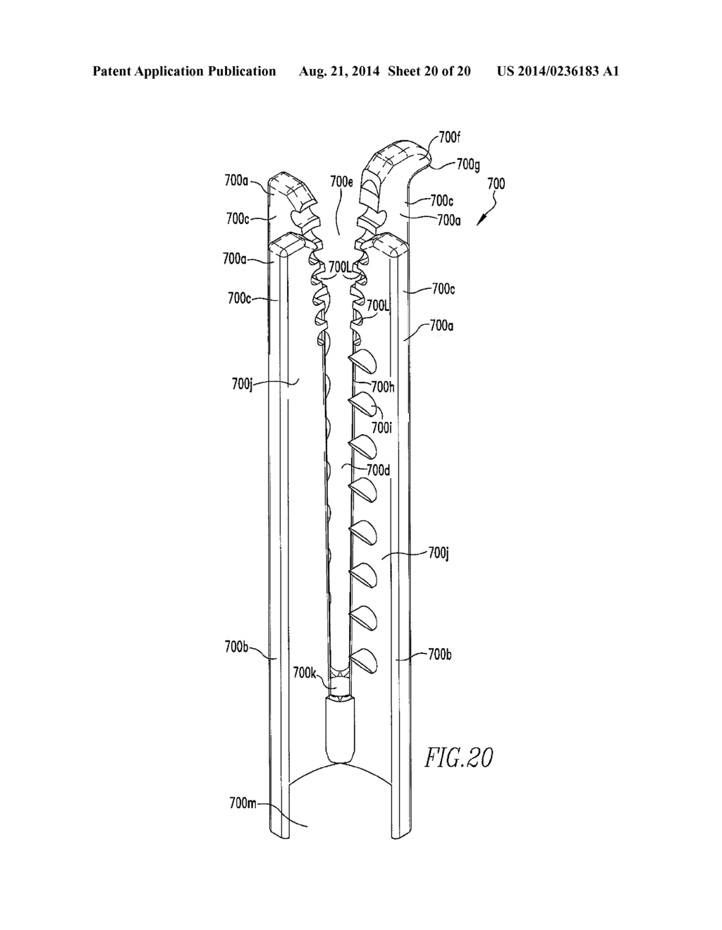 TISSUE GRAFT ANCHOR ASSEMBLY AND INSTRUMENTATION FOR USE THEREWITH - diagram, schematic, and image 21