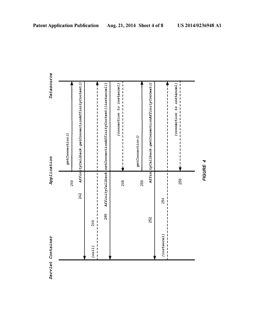 SYSTEM AND METHOD FOR IMPROVING APPLICATION CONNECTIVITY IN A CLUSTERED     DATABASE ENVIRONMENT - diagram, schematic, and image 05